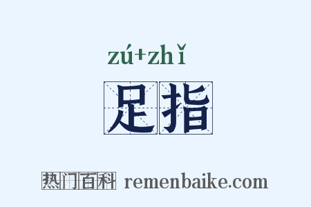 足指是什么意思的图片